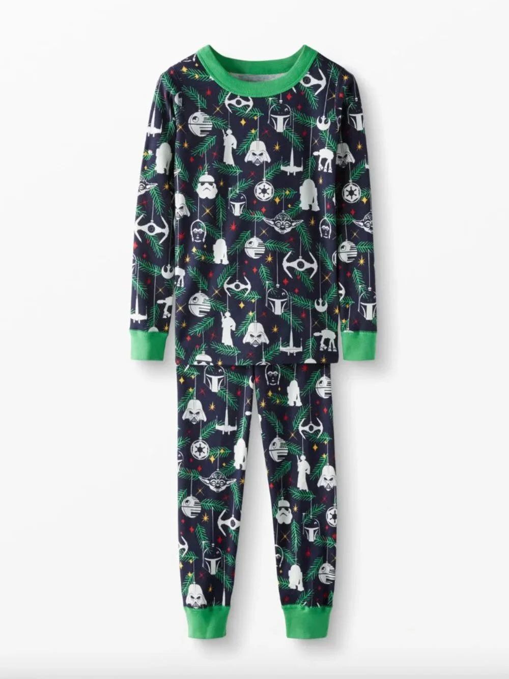 Hanna Andersson STAR WARS Holiday Long John Pajama Set - Size 4 100